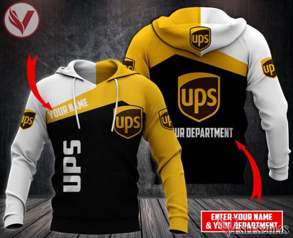 Personalized UPS Uniform Custom Clothes Style 10, Unique Gifts For Employee - Vesles2014s 1