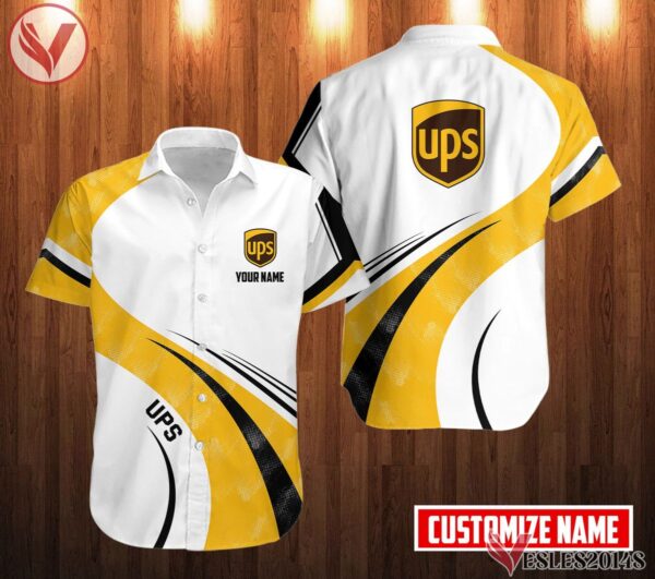 Personalized UPS Uniform Custom Clothes Style 14, Unique Gifts For Employee - Vesles2014s
