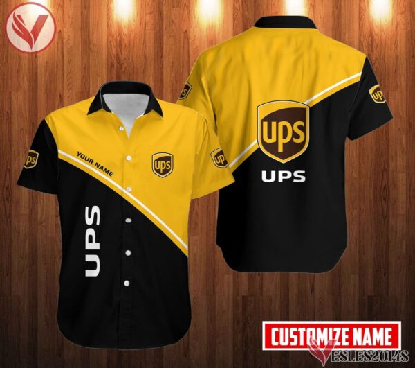 Personalized UPS Uniform Custom Clothes Style 16, Unique Gifts For Employee - Vesles2014s
