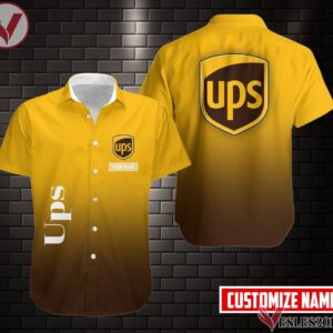 Personalized UPS Uniform Custom Clothes Style 17, Unique Gifts For Employee - Vesles2014s