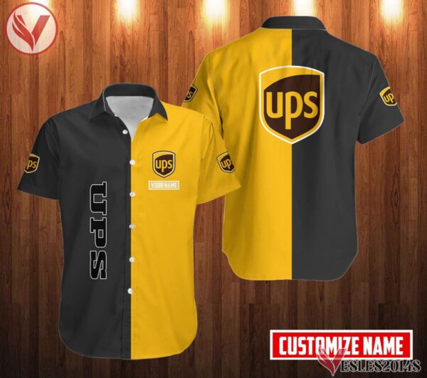 Personalized UPS Uniform Custom Clothes Style 18, Unique Gifts For Employee - Vesles2014s