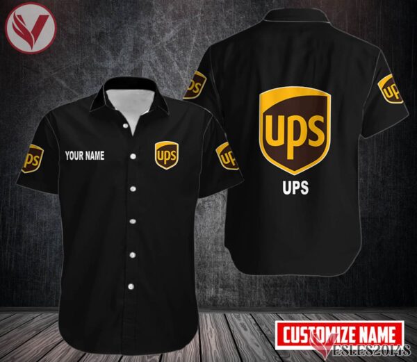 Personalized UPS Uniform Custom Clothes Style 2, Unique Gifts For Employee - Vesles2014s 1