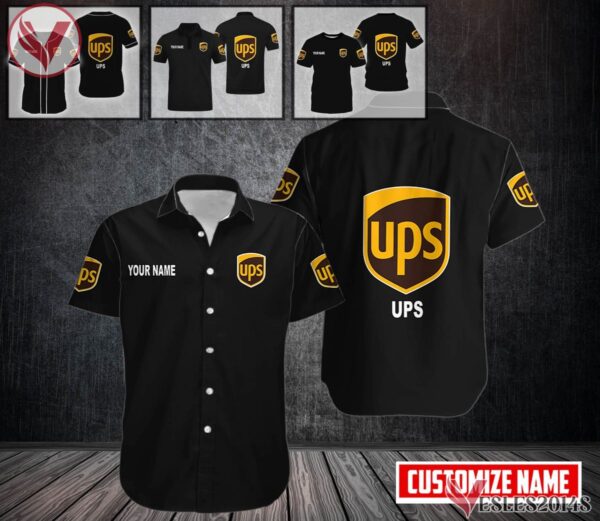 Personalized UPS Uniform Custom Clothes Style 2, Unique Gifts For Employee - Vesles2014s