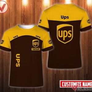 Personalized UPS Uniform Custom Clothes Style 21, Unique Gifts For Employee - Vesles2014s 3
