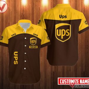 Personalized UPS Uniform Custom Clothes Style 21, Unique Gifts For Employee - Vesles2014s