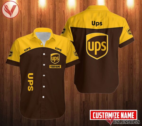 Personalized UPS Uniform Custom Clothes Style 21, Unique Gifts For Employee - Vesles2014s