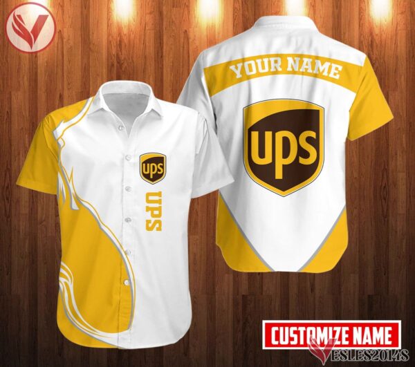Personalized UPS Uniform Custom Clothes Style 22, Unique Gifts For Employee - Vesles2014s