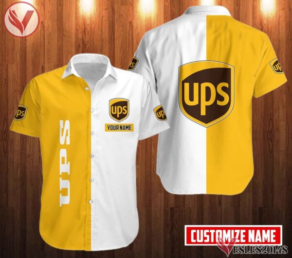Personalized UPS Uniform Custom Clothes Style 23, Unique Gifts For Employee - Vesles2014s