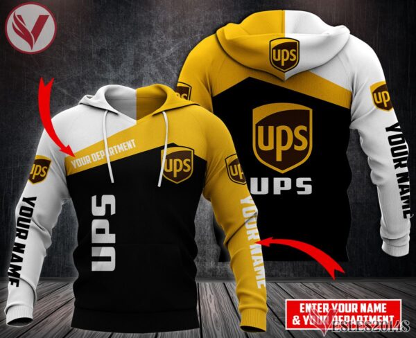 Personalized UPS Uniform Custom Clothes Style 5, Unique Gifts For Employee - Vesles2014s 1