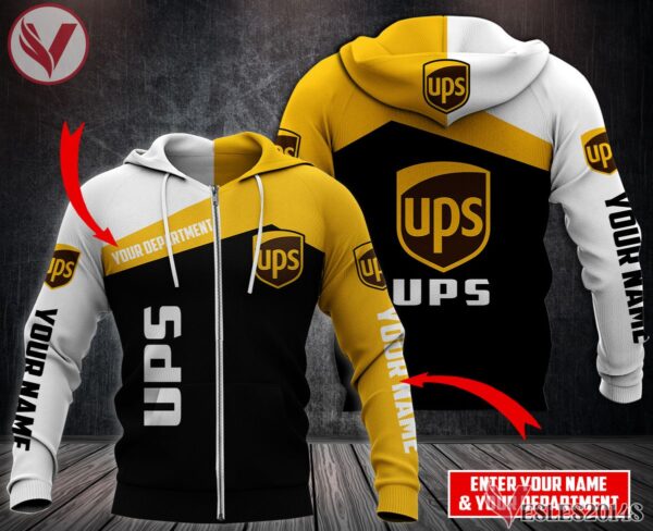 Personalized UPS Uniform Custom Clothes Style 5, Unique Gifts For Employee - Vesles2014s 2
