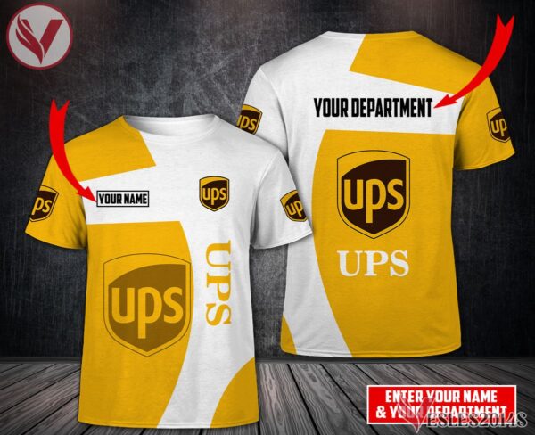 Personalized UPS Uniform Custom Clothes Style 7, Unique Gifts For Employee - Vesles2014s 2