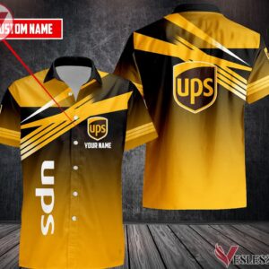 Personalized UPS Uniform Custom Clothes, Unique Gifts For Employee - Vesles2014s