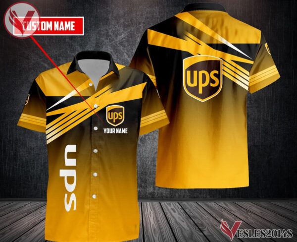 Personalized UPS Uniform Custom Clothes, Unique Gifts For Employee - Vesles2014s