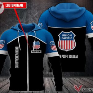 Personalized Union Pacific Railroad Uniform Custom Clothes, Unique Gifts For Employee - Vesles2014s 2