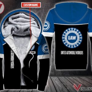 Personalized United Automobile Workers Uniform Custom Clothes, Unique Gifts For Employee - Vesles2014s