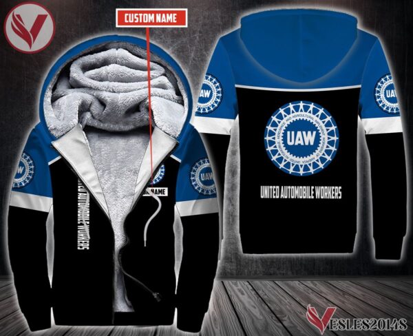 Personalized United Automobile Workers Uniform Custom Clothes, Unique Gifts For Employee - Vesles2014s