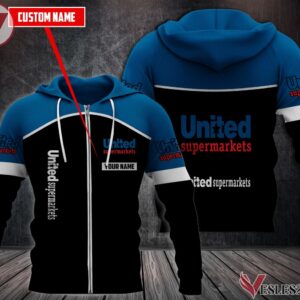 Personalized United Supermarkets Uniform Custom Clothes, Unique Gifts For Employee - Vesles2014s 2