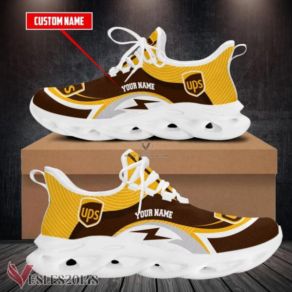 Personalized Ups Logo Custom Shoes, Best Running Shoes For Fans - Vesles2014S 1