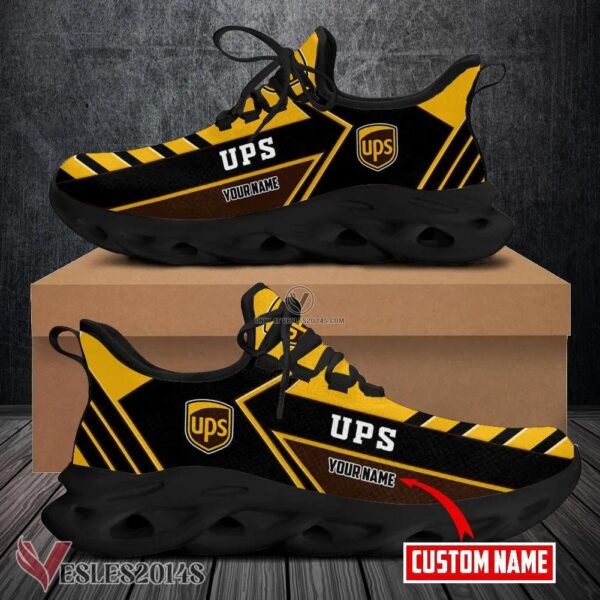 Personalized Ups Logo Custom Shoes Style 2, Best Running Shoes For Fans - Vesles2014S 1