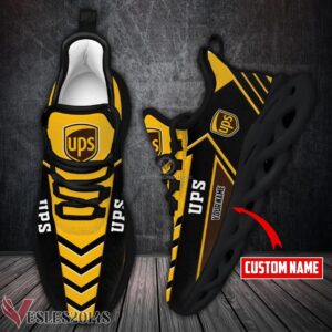 Personalized Ups Logo Custom Shoes Style 2, Best Running Shoes For Fans - Vesles2014S