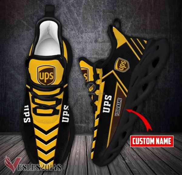 Personalized Ups Logo Custom Shoes Style 2, Best Running Shoes For Fans - Vesles2014S