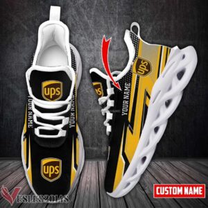 Personalized Ups Logo Custom Shoes Style 3, Best Running Shoes For Fans - Vesles2014S 1