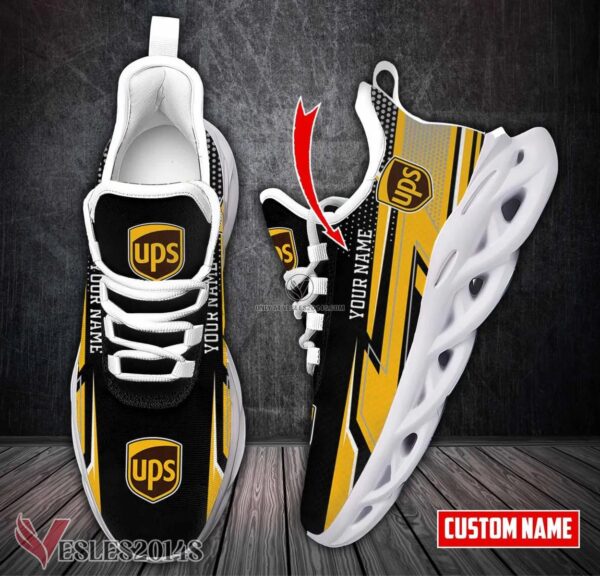 Personalized Ups Logo Custom Shoes Style 3, Best Running Shoes For Fans - Vesles2014S 1