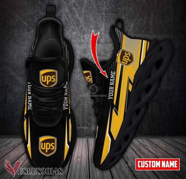 Personalized Ups Logo Custom Shoes Style 3, Best Running Shoes For Fans - Vesles2014S