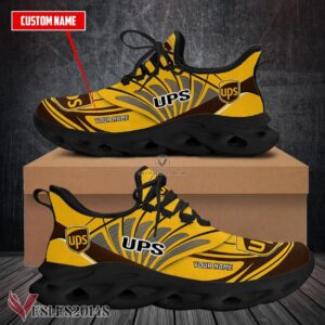 Personalized Ups Logo Custom Shoes Style 6, Best Running Shoes For Fans - Vesles2014S