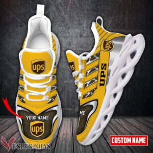 Personalized Ups Logo Custom Shoes Style 7, Best Running Shoes For Fans - Vesles2014S 1