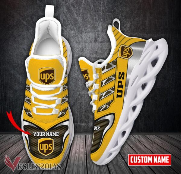 Personalized Ups Logo Custom Shoes Style 7, Best Running Shoes For Fans - Vesles2014S 1