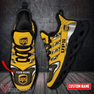 Personalized Ups Logo Custom Shoes Style 7, Best Running Shoes For Fans - Vesles2014S
