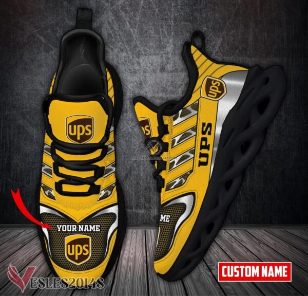 Personalized Ups Logo Custom Shoes Style 7, Best Running Shoes For Fans - Vesles2014S