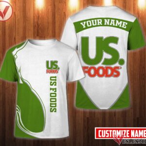 Personalized Us Foods Uniform Custom Clothes Style 10, Unique Gifts For Employee - Vesles2014s 3