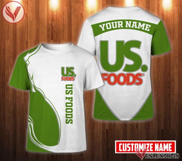 Personalized Us Foods Uniform Custom Clothes Style 10, Unique Gifts For Employee - Vesles2014s 3