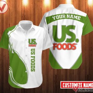Personalized Us Foods Uniform Custom Clothes Style 10, Unique Gifts For Employee - Vesles2014s