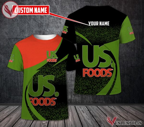 Personalized Us Foods Uniform Custom Clothes Style 3, Unique Gifts For Employee - Vesles2014s 2