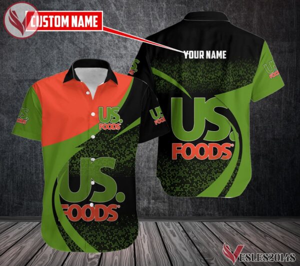 Personalized Us Foods Uniform Custom Clothes Style 3, Unique Gifts For Employee - Vesles2014s