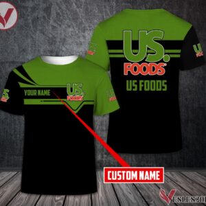 Personalized Us Foods Uniform Custom Clothes Style 4, Unique Gifts For Employee - Vesles2014s 2
