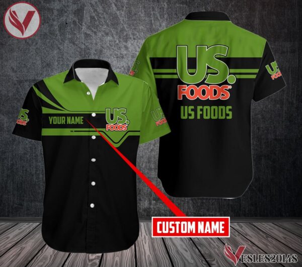 Personalized Us Foods Uniform Custom Clothes Style 4, Unique Gifts For Employee - Vesles2014s