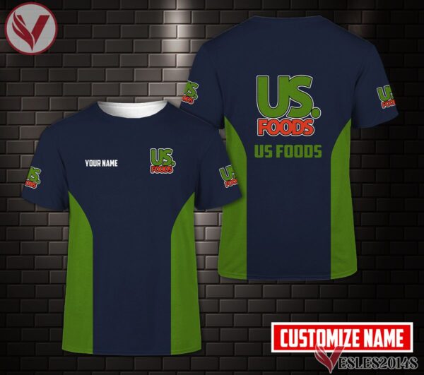 Personalized Us Foods Uniform Custom Clothes Style 5, Unique Gifts For Employee - Vesles2014s 2