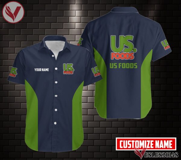 Personalized Us Foods Uniform Custom Clothes Style 5, Unique Gifts For Employee - Vesles2014s