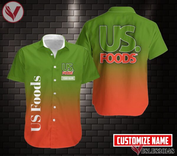 Personalized Us Foods Uniform Custom Clothes Style 6, Unique Gifts For Employee - Vesles2014s