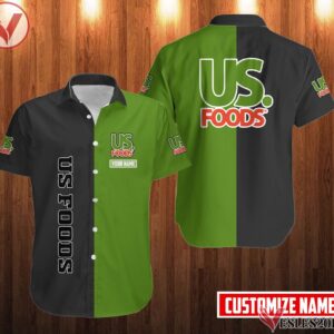 Personalized Us Foods Uniform Custom Clothes Style 7, Unique Gifts For Employee - Vesles2014s