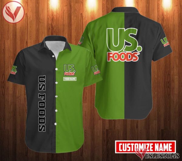 Personalized Us Foods Uniform Custom Clothes Style 7, Unique Gifts For Employee - Vesles2014s