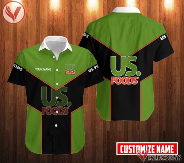 Personalized Us Foods Uniform Custom Clothes Style 8, Unique Gifts For Employee - Vesles2014s