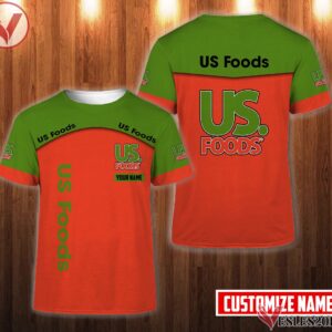 Personalized Us Foods Uniform Custom Clothes Style 9, Unique Gifts For Employee - Vesles2014s 3