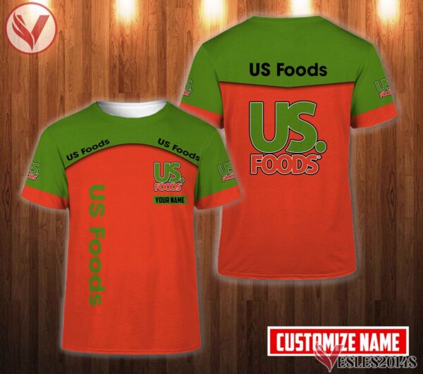 Personalized Us Foods Uniform Custom Clothes Style 9, Unique Gifts For Employee - Vesles2014s 3
