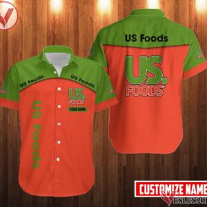 Personalized Us Foods Uniform Custom Clothes Style 9, Unique Gifts For Employee - Vesles2014s