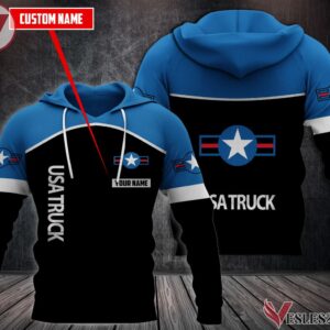Personalized Usa Truck Uniform Custom Clothes, Unique Gifts For Employee - Vesles2014s 1